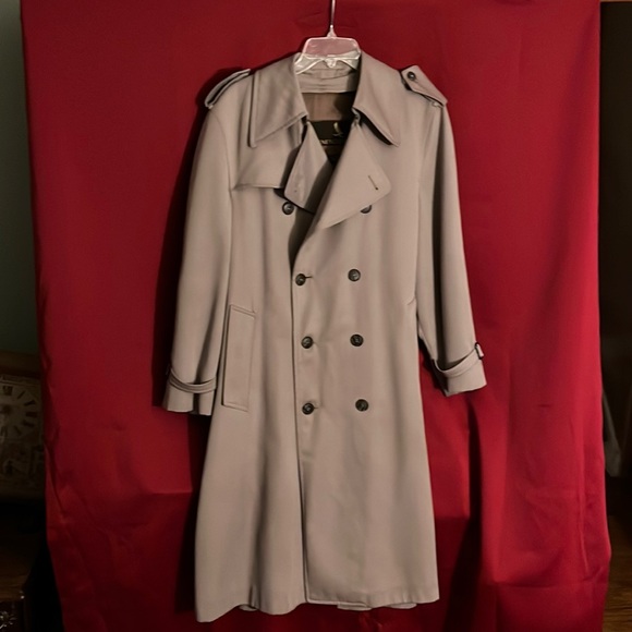 Glen eagles executive collection men’s trench-coat